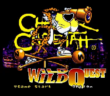 Chester Cheetah - Wild Wild Quest (USA) (Beta) screen shot title